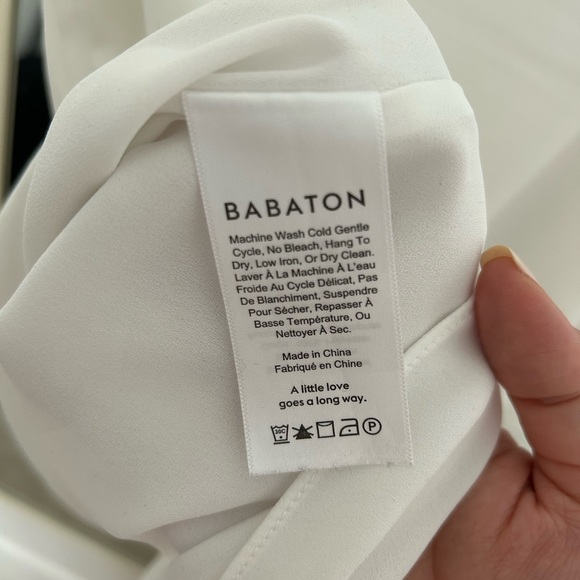 Aritzia Babaton White Lace Cami - Picture 5 of 5